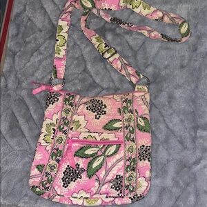 Vera Bradley Priscilla Pink Paisley Crossbody